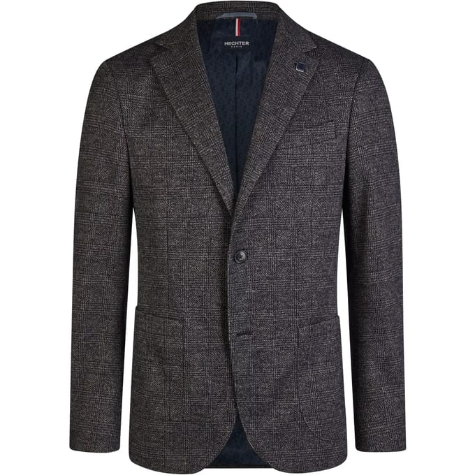 Jersey stof jasje Hechter Modern Fit