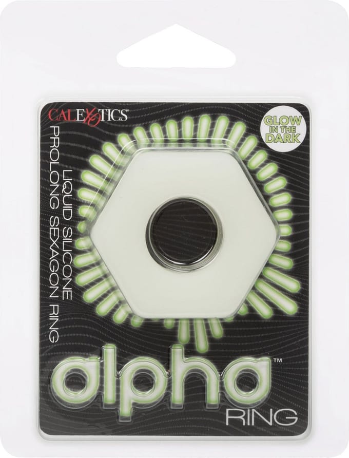 CalExotics Alpha Prolong Sexagon Penis Ring
