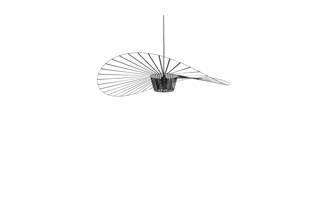Petite Friture Vertigo Hanglamp - zwart - Ø110 cm