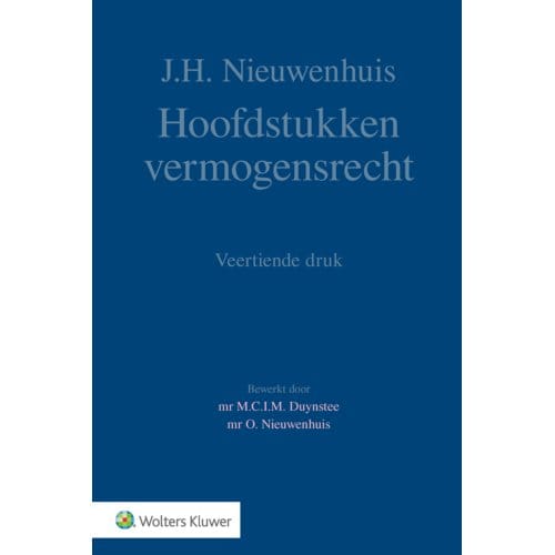 Hoofdstukken Vermogensrecht