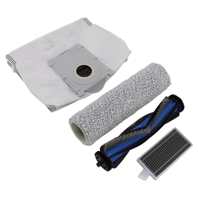 Robotstofzuiger Accessoires Kit Rollerborstel Roller Mop Stofzak Filter Vervanging voor X8pro gray