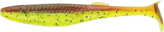 Rapala Crushcity The Kickman Motor Oil Chartreuse 10cm Motor Oil Chartreuse