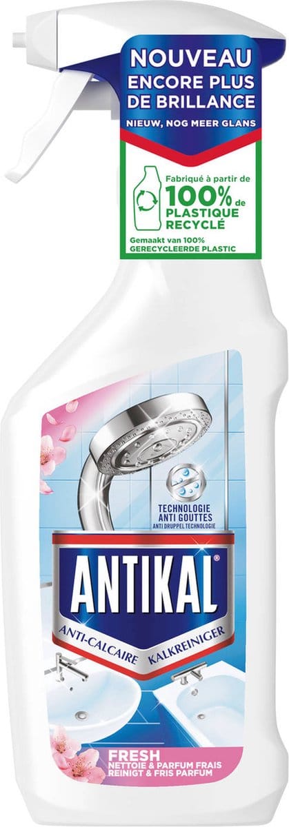 Antikal - Badkamerreiniger - Spray - Kalkreiniger - Fresh - 500ml