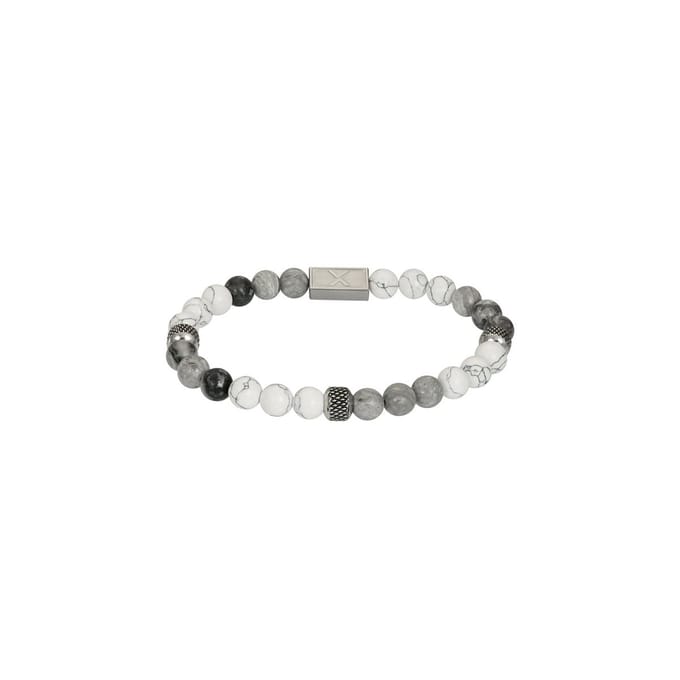 iXXXi Men-Tyme-Zilverkleurig-Heren Armband