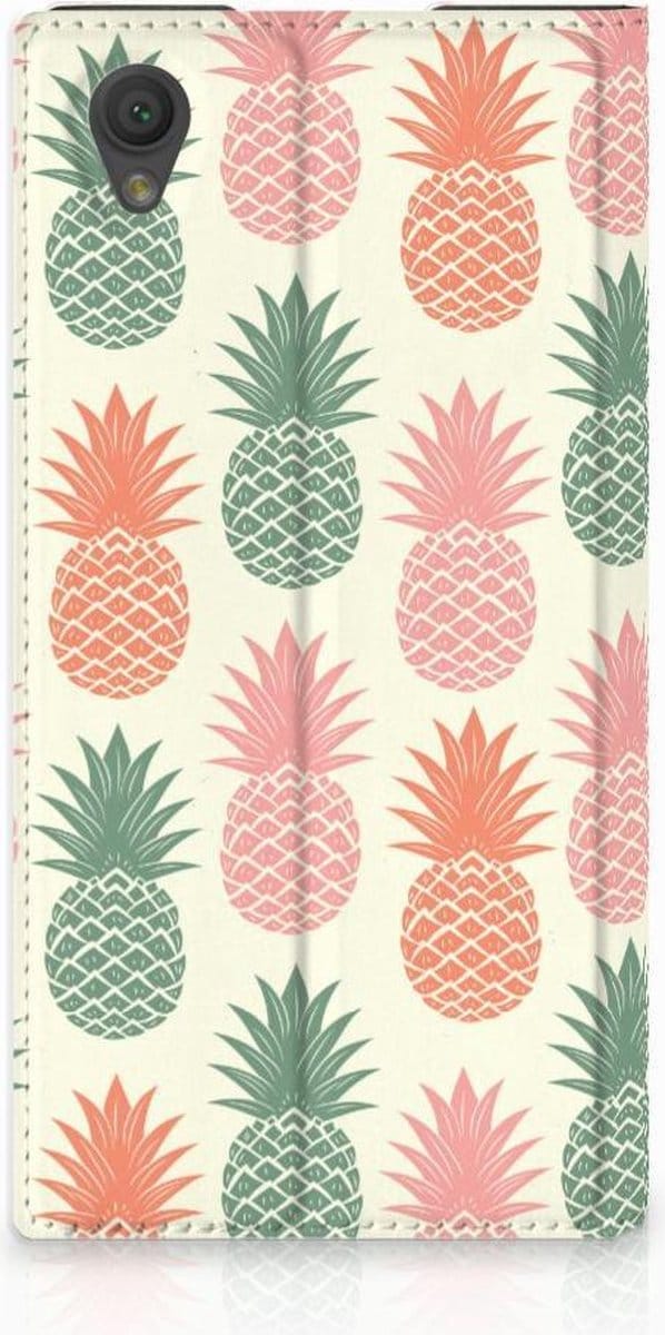 Sony Xperia L1 Flip Style Cover Ananas