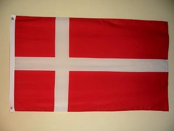 Vlag van Denemarken 90 x 150 cm