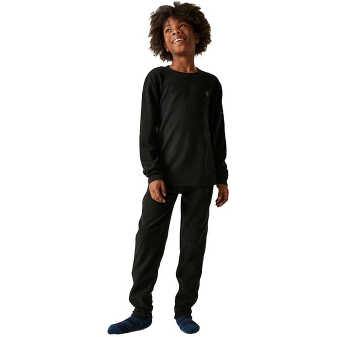 Dare 2B Gewone thermische onderlagen voor kinderen/kids (Zwart)