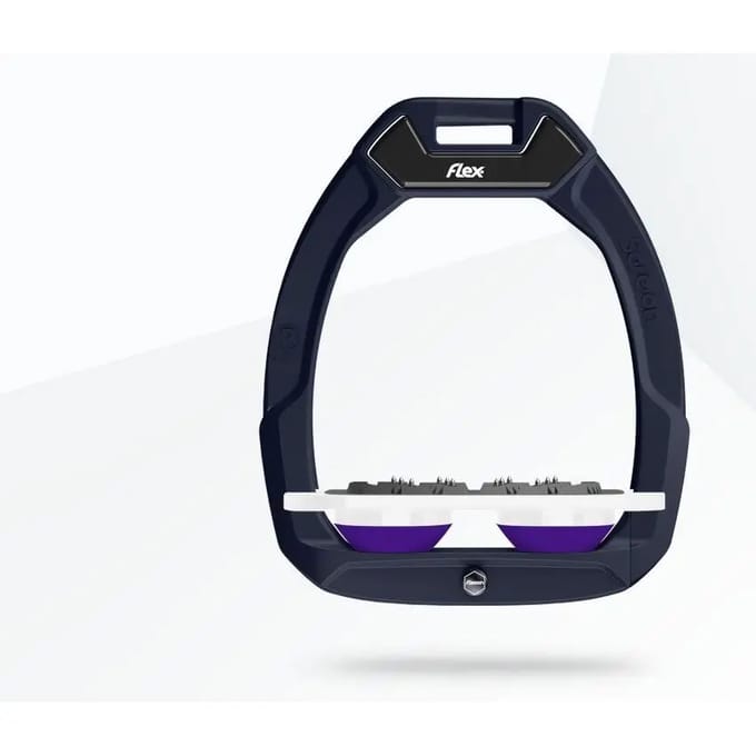 Veiligheidseinden Plat Ultra Grip Bruin/Wit/Paarse Flex-On Safe-On