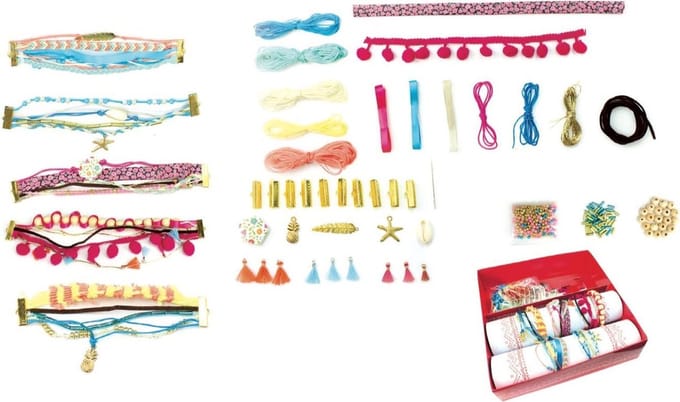Sycomore sieraden knutselset armbanden maken voor kinderen 7 jaar+.