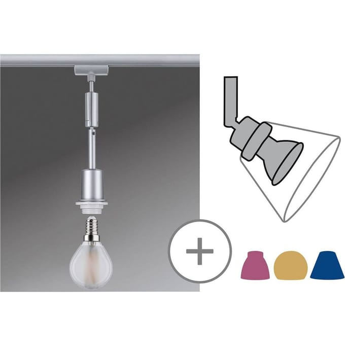 Paulmann 96969 hangende plafondverlichting Flexibele montage E14