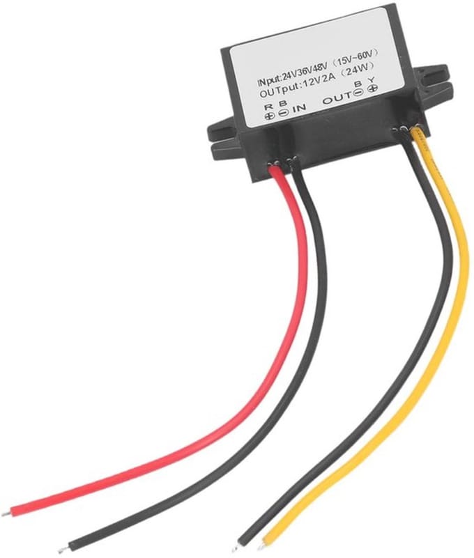 Allecto - Dc naar Dc converter - 24V 36V 48V naar 12V - Verstelbare