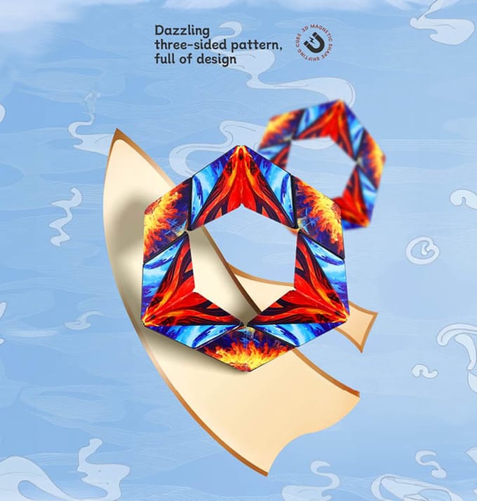 QiYi 3D Magnetic Shape Shifting Cube Phoenix