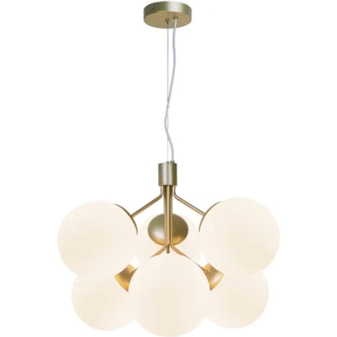 Nordlux Hanglamp Ivona Messing 6xe27