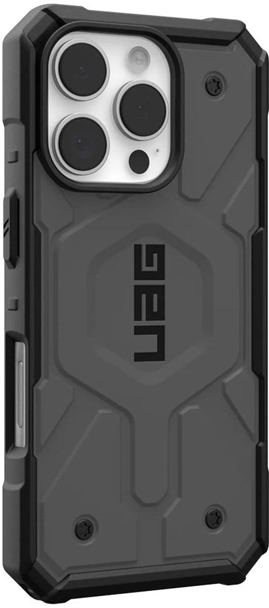 UAG - Pathfinder Mag geschikt voor iPhone 16 Pro Max Hoesje - zilver