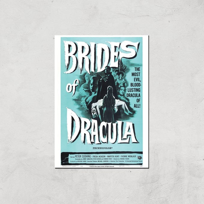 Brides Of Dracula Giclee Art Print - A2 - Print Only