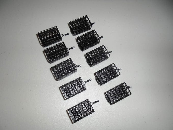 Voerkorf Set - Vismateriaal - Karper Vissen - Vierkante Vorm - 40 Gram