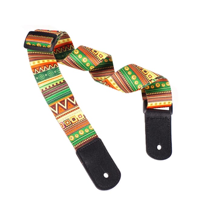 Verstelbare Ukulele 4-snarige Hawaï Gitaar Schouderriem Accessoire Draagbaar brown