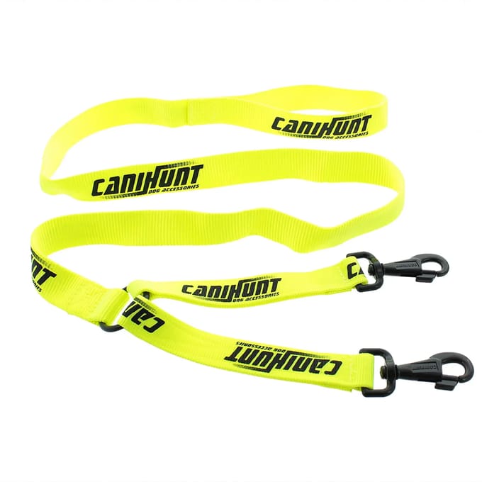 Halsband voor hond met geïntegreerde koppeling Canihunt Hunter