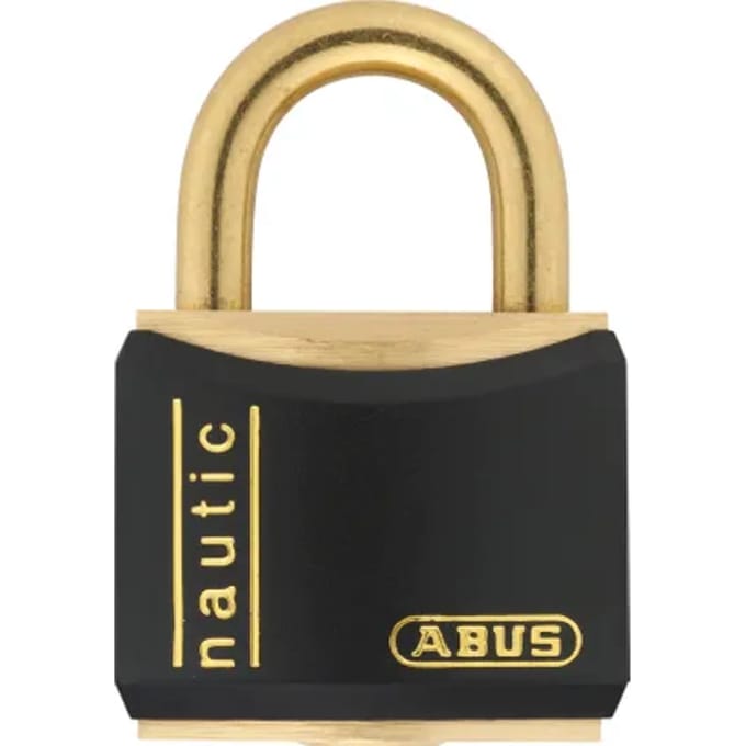 Abus Hangslot Met Sleutel Kbmb2/30 - Massief Messing, Waterbestendig - Behuizing 30 Mm