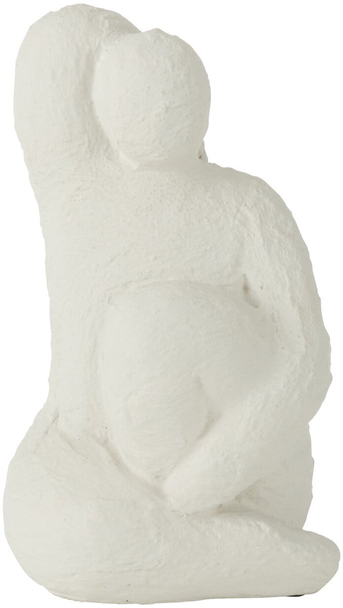J-Line decoratie Beeld Modern Venus - cement - wit - small