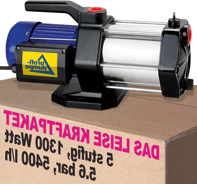 Inno-Tec 1300 W 5-traps pomp met 5 niveaus