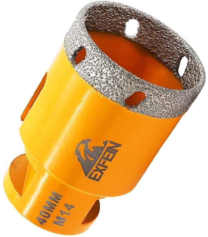 Diamantboor - Boorbit - Tegels Boren - Vacuüm Gesoldeerd - 40 mm M14
