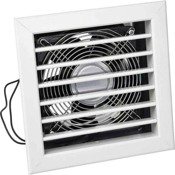 Ventilatierooster met Elektrische Ventilator voor Open Haard en Kanalisatie