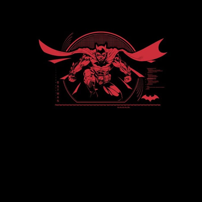 Batman Scanner Unisex T-Shirt - Black - S