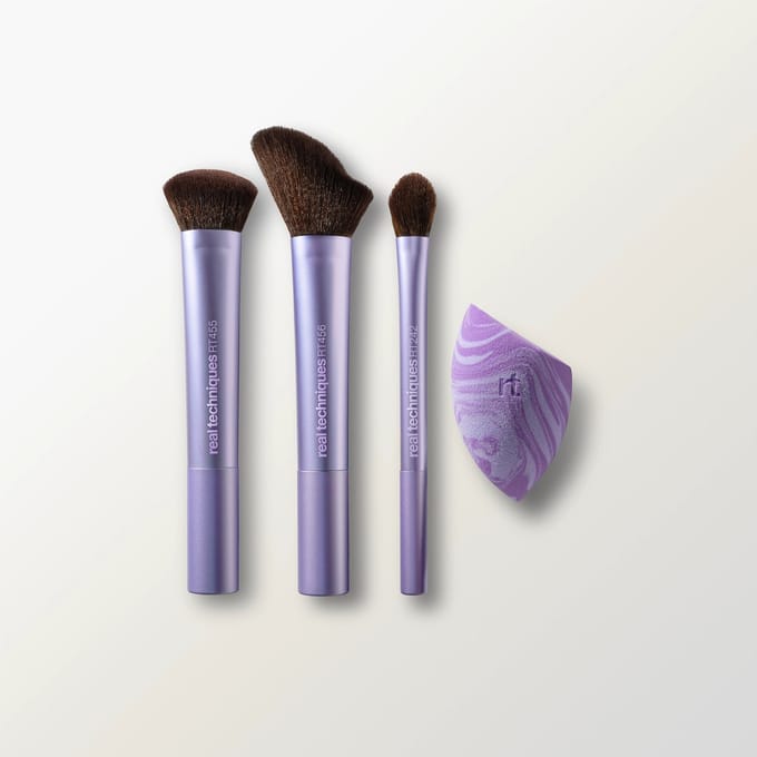 Real Techniques Lilac Skies Soft & Blurred Base Set