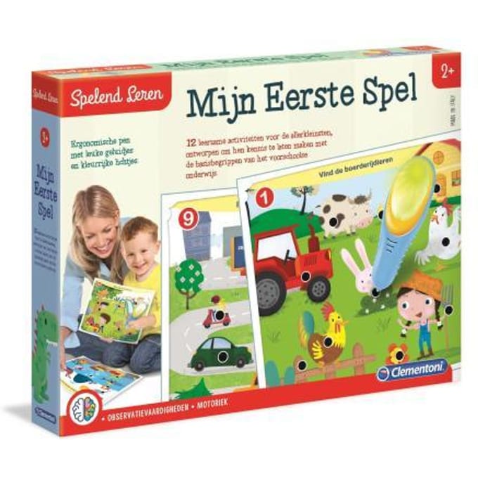 Education Clementoni - Mijn Eerste Quiz - Educatief Speelgoed 2-4 Jaar - Interactieve Pen