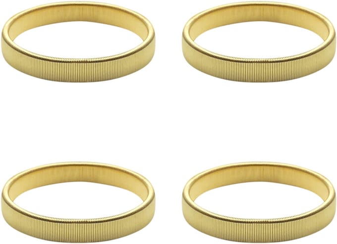 Purepeak Mouwophouders Set 4 Stuks - Goud - Dames - Heren - Elastisch