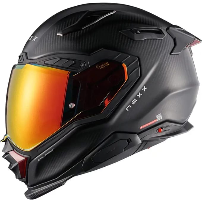 Nexx X.WST 3 Zero Pro Carbon Mat Rood Integraalhelm - Helm