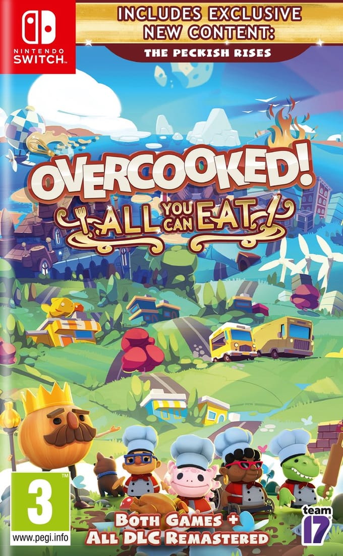 Overcooked! - Alles wat je kunt eten - Nintendo Switch - Party