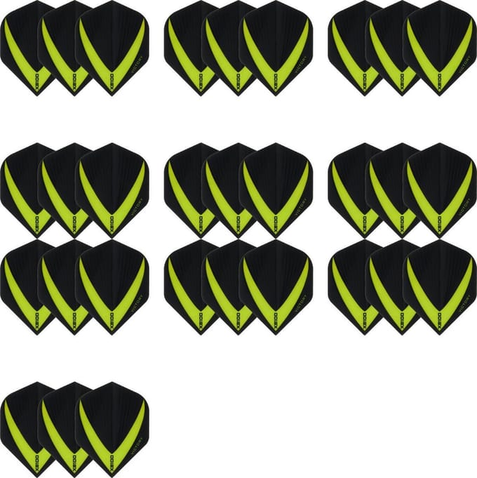 10 sets (30 stuks) Super Sterke – Groene - Vista-X – darts flights –