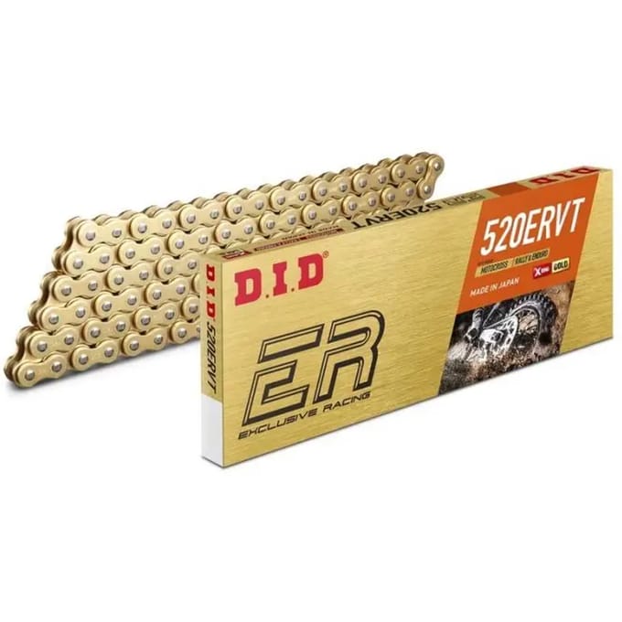 Motorfiets rolketting D.I.D 520MX(G&B) x 116 mail. RJ