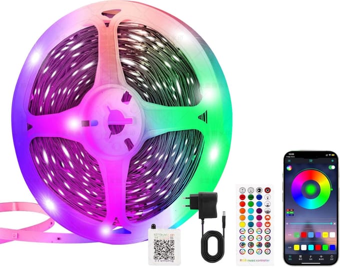 White-Label® LED Strip 40 Meter - LED Verlichting Strips - LED Light