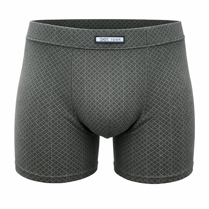 Set heren boxershort - Microvezel - 1-pack - maat M - Milano - groen
