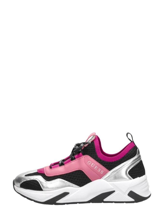Guess Geniver 2 Sneakers Laag - zwart - Maat 39