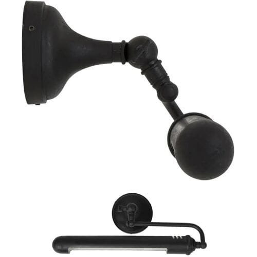 KS Verlichting Muurlamp Cabot Small Antiek Zwart