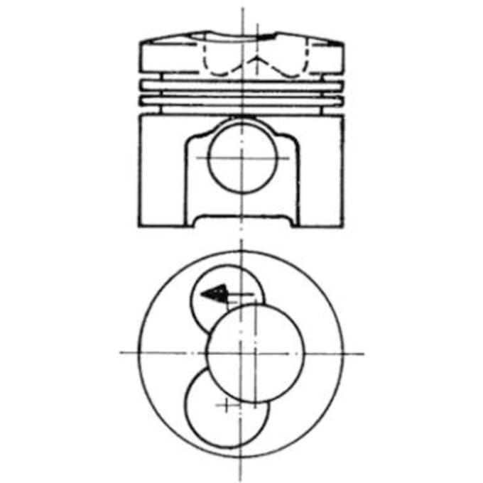 Zuiger KOLBENSCHMIDT 93472600