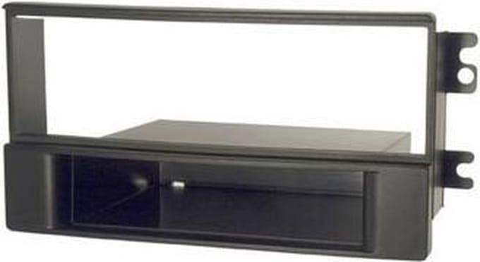 1-DIN inbouwframe  KIA Sportage  2004-2007 ZWART
