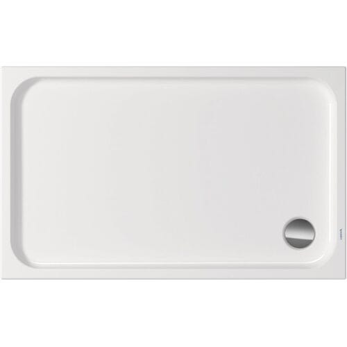 Duravit D-Code rectangular shower tray 130 x 80 cm 7202560000000