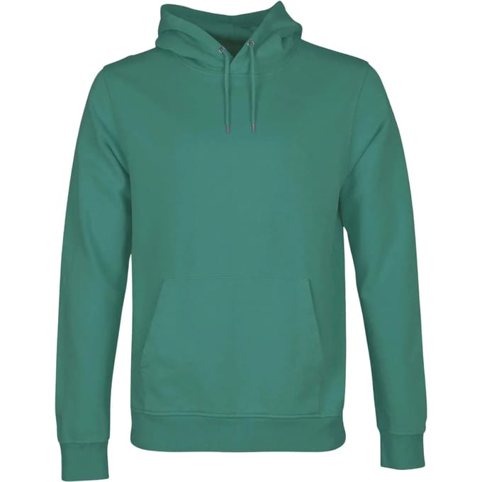 Hooded sweatshirt Colorful Standard Classic Organic Pine Green