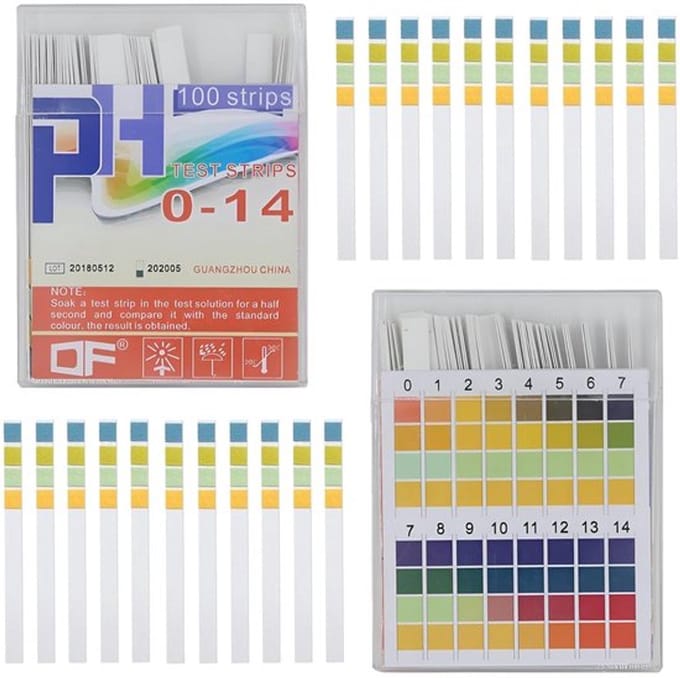 Allecto - pH Test Strips - Nauwkeurige pH Metingen - Voor Water en