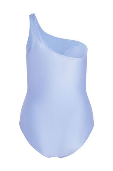 Hunkemöller Dames Badmode Badpak Shaping Shell Mesh - Blauw - maat M