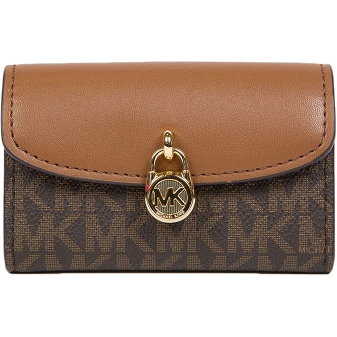 Michael Kors Lyra Extra-Kleine Drievoudige Portemonnee