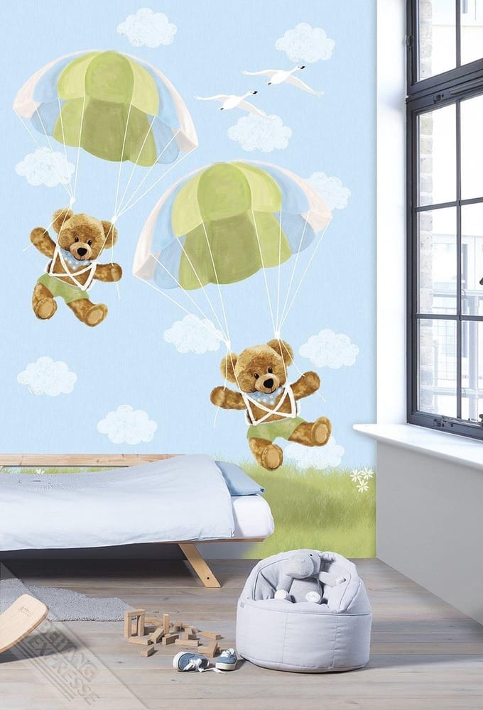 INGK Kinderbehang - Para Blauw