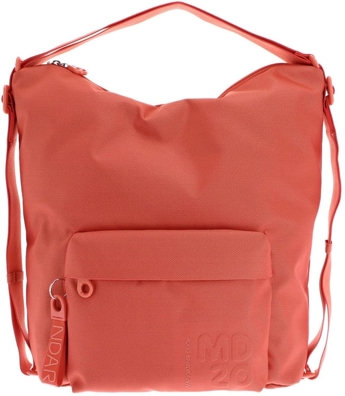 MANDARINA DUCK Rugzak MD20 Hobo / Backpack Tangerine Koraalrood