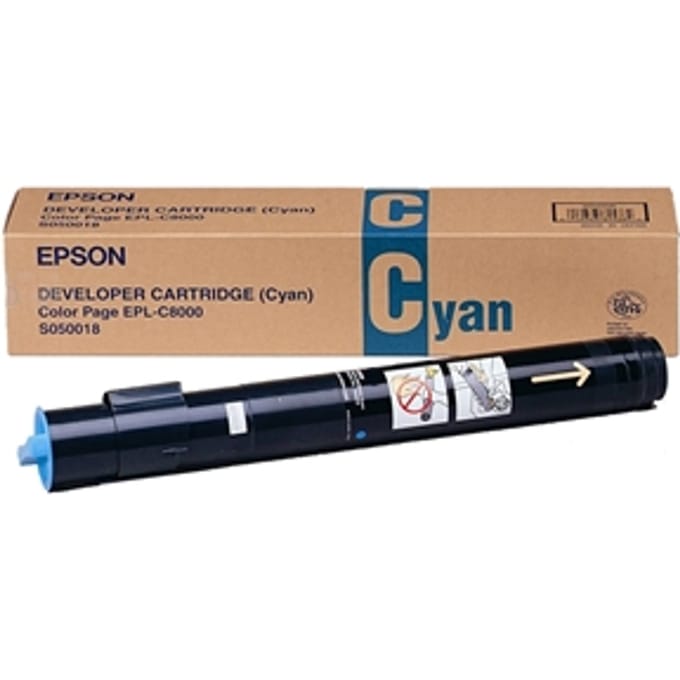 Epson S050018 toner cartridge cyaan (origineel)