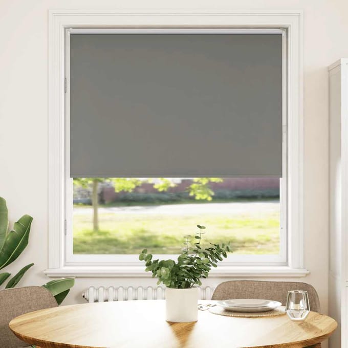 vidaXL - Rolgordijn - verduisterend - 100x150cm - stofbreedte - 95,7cm - polyester